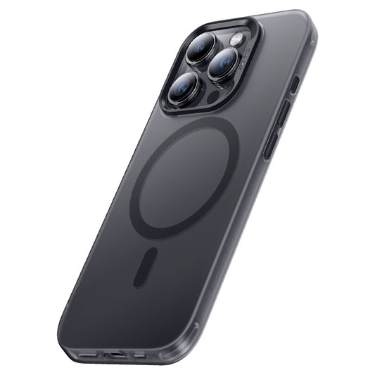 Apple iPhone 15 Pro Case M-Safe Charging Feature Benks Lucid Armor Cover Black 