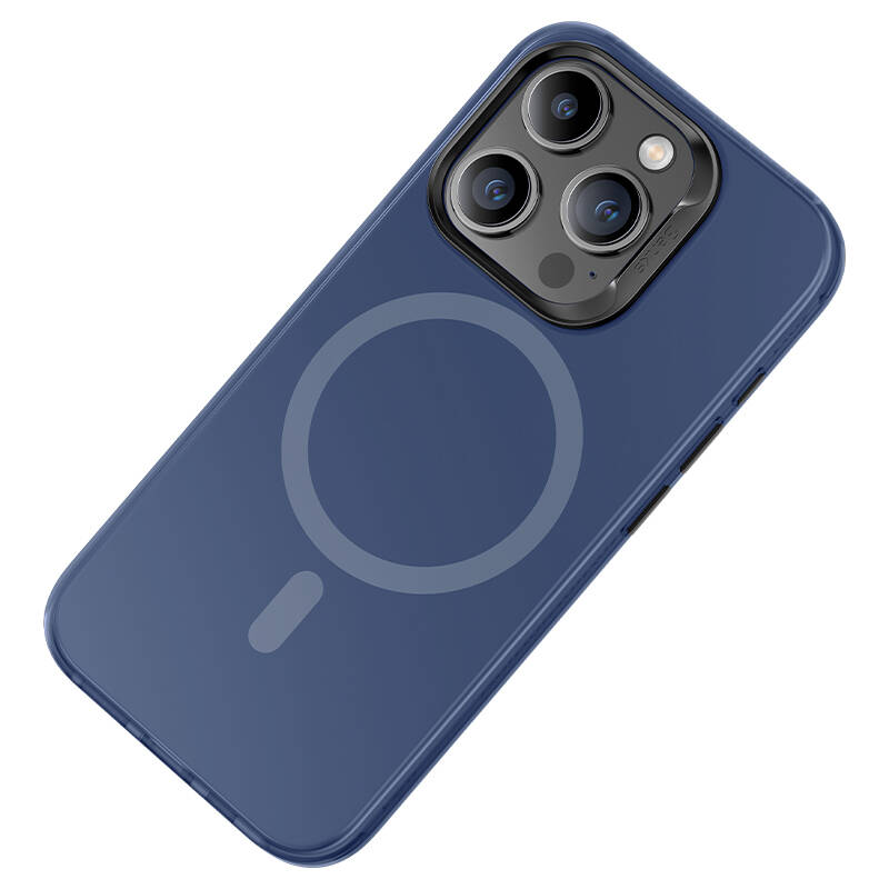 Apple iPhone 15 Pro Case M-safe Charging Feature Benks Lucid Armor Cover Blue 