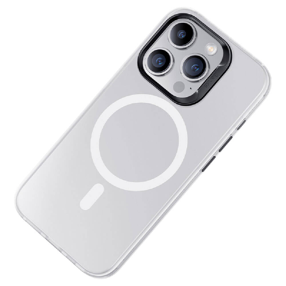 Apple iPhone 15 Pro Case M-safe Charging Feature Benks Lucid Armor Cover Gray 