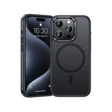 Apple iPhone 15 Pro Case M-safe Charging Feature Benks Mist Protective Cover Black 
