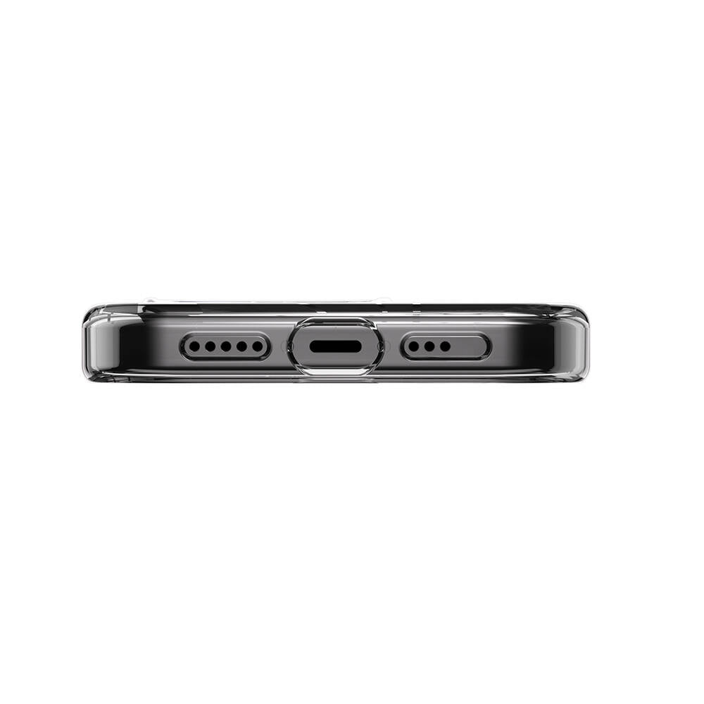 Apple iPhone 15 Pro Kılıf M-safe Şarj Özellikli Çift IMD Baskılı Lisanslı Switcheasy Artist-M Asanoha Kapak Gri