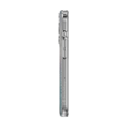 Apple iPhone 15 Pro Kılıf M-safe Şarj Özellikli Parlayan Simli Şeffaf Lisanslı Switcheasy Starfield-M Kapak Renksiz