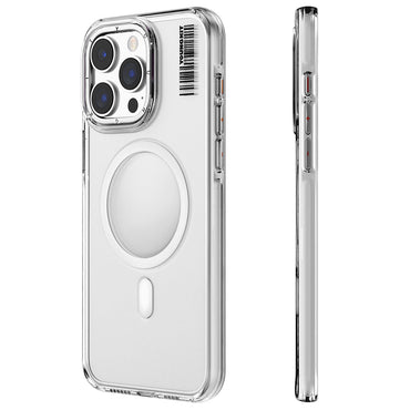 Apple iPhone 15 Pro Kılıf M-safe Şarj Özellikli Şeffaf Youngkit Crystal Shield Serisi Kapak
