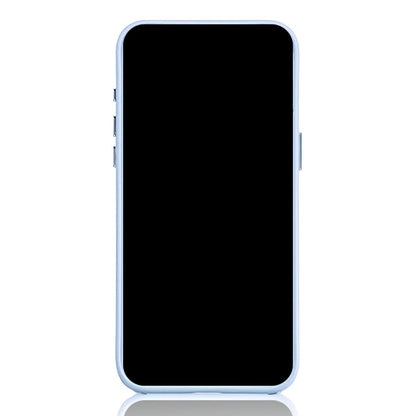 Apple iPhone 15 Pro Kılıf M-safe Şarj Özellikli Standlı Suni Deri Tasarımlı Pynana Dancing Circle Serisi Kapak Mavi