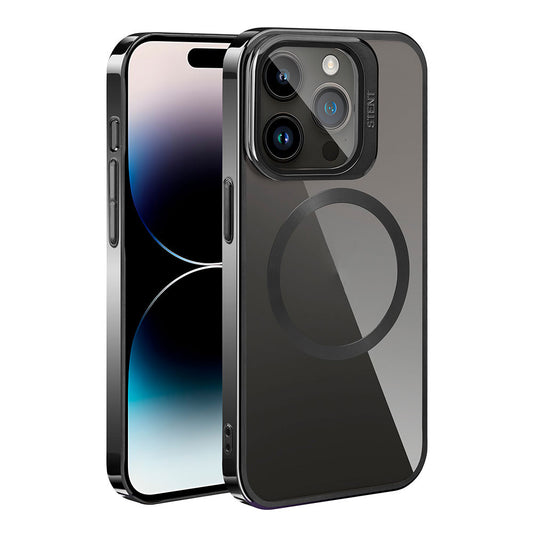Apple iPhone 15 Pro Kılıf M-safe Şarj Özellikli Standlı Zore Klon Kapak