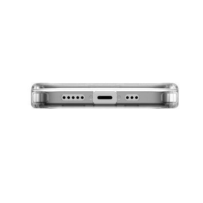 Apple iPhone 15 Pro Kılıf M-safe Şarj Özellikli Yüzük Standlı Lisanslı Switcheasy Magstand-M Kapak Renksiz