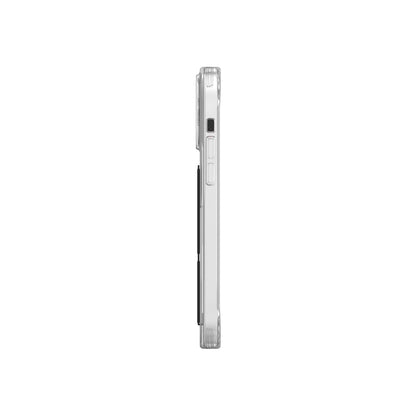 Apple iPhone 15 Pro Kılıf SkinArma Standlı Şeffaf Tasarımlı Apex Kapak Siyah