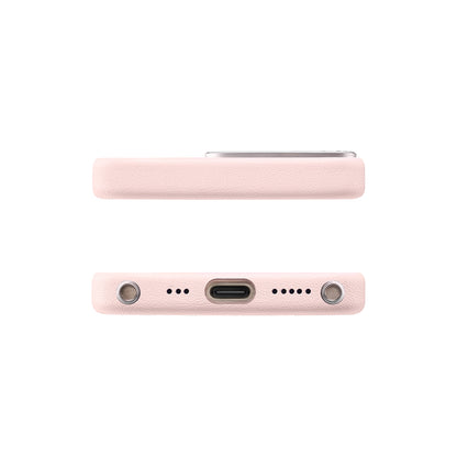 Apple iPhone 15 Pro Kılıf Suni Deri Tasarımlı Pynana Starry Serisi Kapak Yeşil