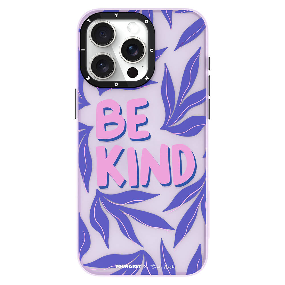 Apple iPhone 15 Pro Case Tara Reed Design Youngkit Tiger Rhyme Cover Purple 