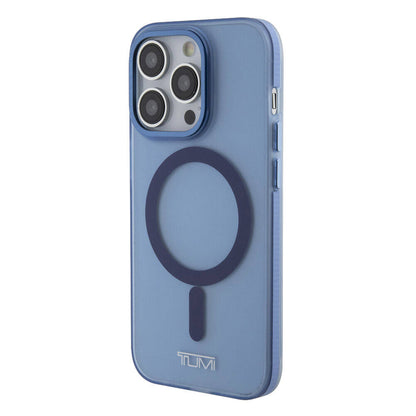 Apple iPhone 15 Pro Kılıf TUMI Orjinal Lisanslı M-safe Şarj Özellikli Buzlu Mat Kapak Olive