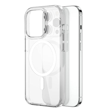 Apple iPhone 15 Pro Case Wiwu BC-022 Transparent Cover with M-safe Charging Function Colorless 