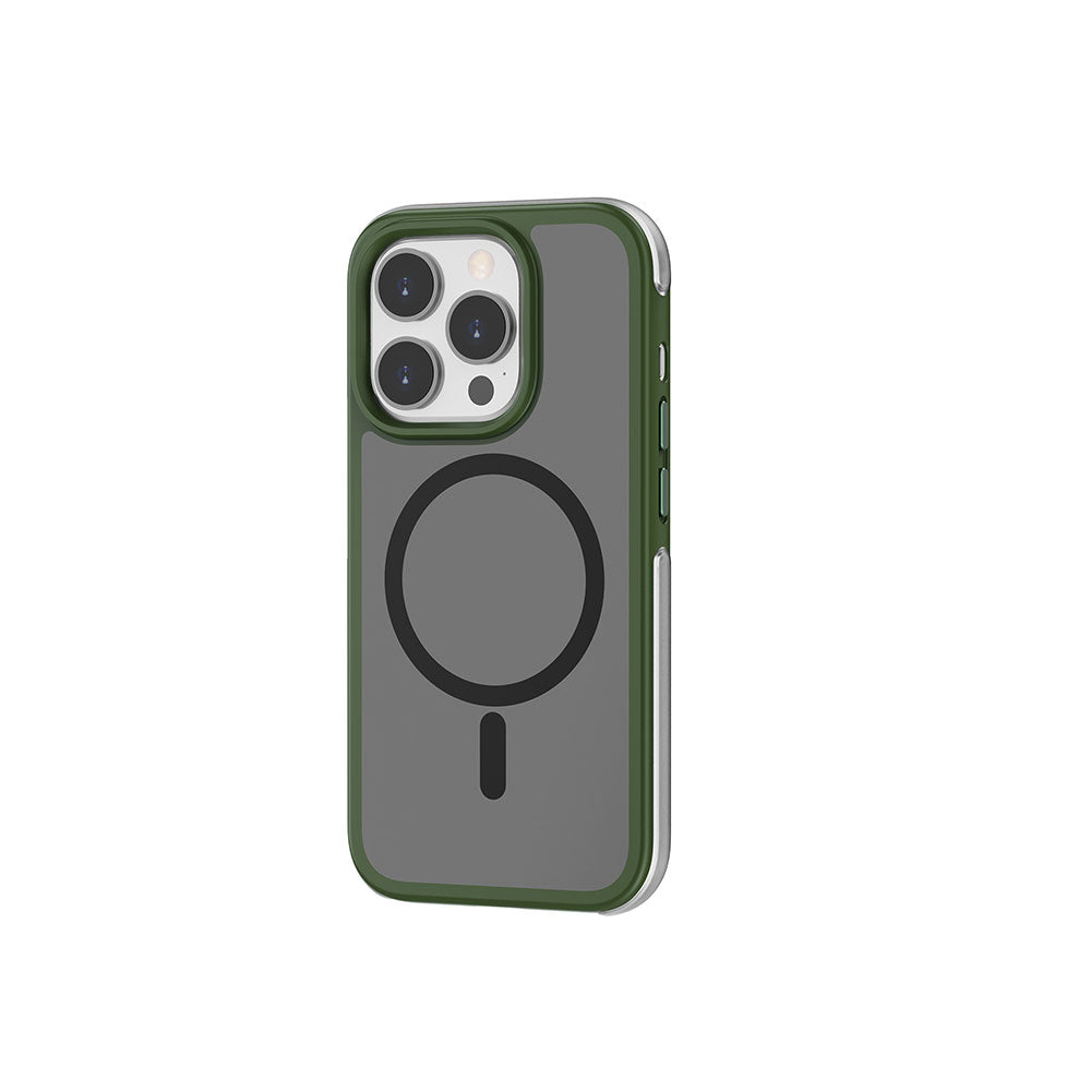 Apple iPhone 15 Pro Case Wiwu ZKK-012 M-safe Charging Air Cushion Cover Green 