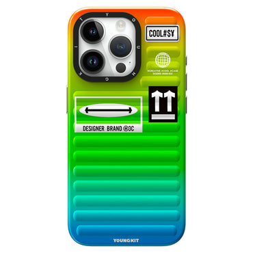Apple iPhone 15 Pro Case YoungKit The Secret Color Series Cover Blue 