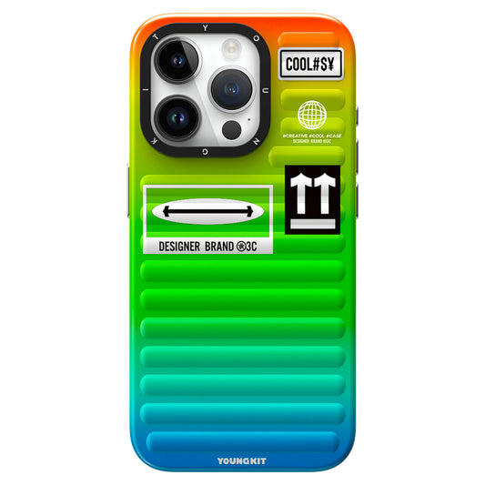 Apple iPhone 15 Pro Case YoungKit The Secret Color Series Cover Green 
