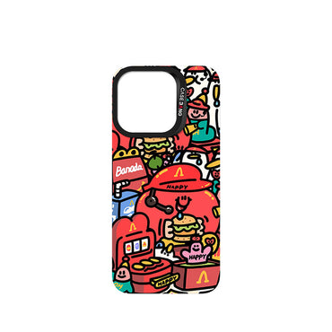 Apple iPhone 15 Pro M-safe Şarj Özellikli Casebang Ahhey Serisi Arka Panel Pembe