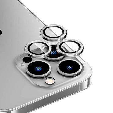 Apple iPhone 15 Pro Max Benks DR Sapphire Camera Lens Protector Silver 