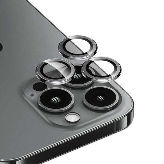 Apple iPhone 15 Pro Max Benks DR Sapphire Camera Lens Protector Gray 