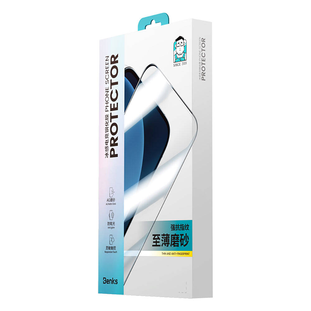 Benks Anti-Dust Gaming Screen Protector for Apple iPhone 15 Pro Max Black 