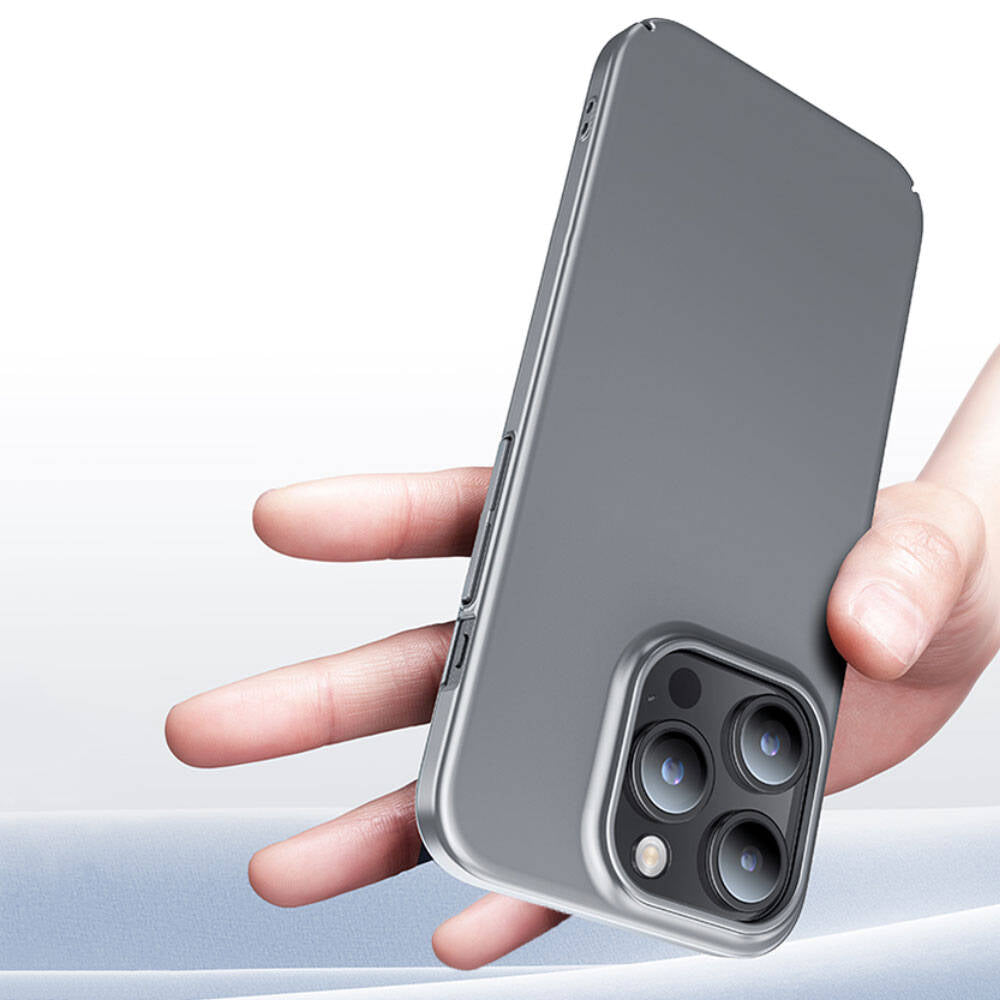Apple iPhone 15 Pro Max Case Benks Ultra Thin PC Cover Gray 