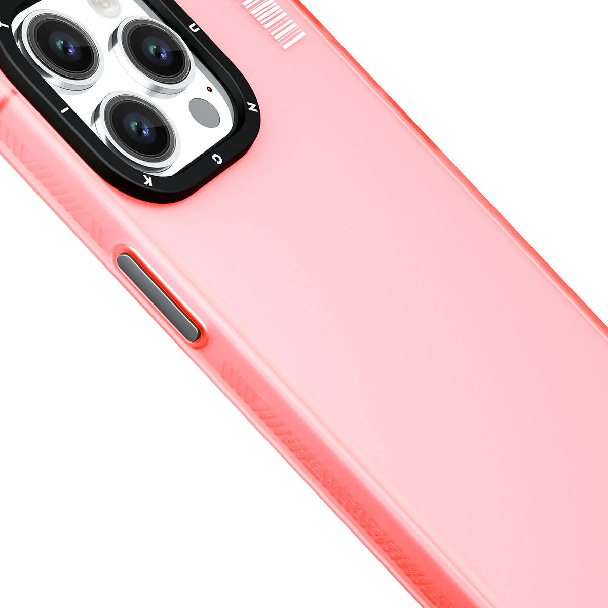 Apple iPhone 15 Pro Max Case Frosted Matte Design Youngkit Hidden Sand Series Cover Pink 