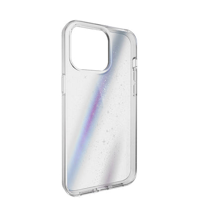 Apple iPhone 15 Pro Max Kılıf Çift Katmanlı IMD Baskılı Bumper Lisanslı Switcheasy Cosmos Nebula Kapak Renksiz