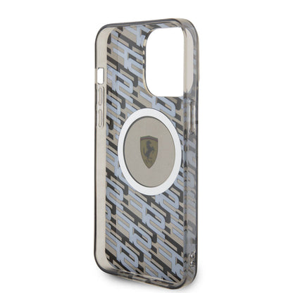 Apple iPhone 15 Pro Max Kılıf Ferrari Orjinal Lisanslı M-safe Şarj Özellikli Multi SF Kapak Kırmızı