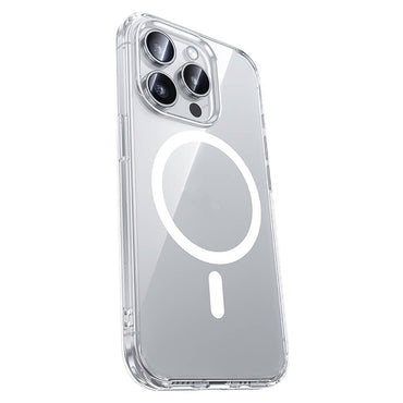 Apple iPhone 15 Pro Max Case M-safe Charging Feature Airbag Transparent Benks LucentPro Series Cover Transparent 