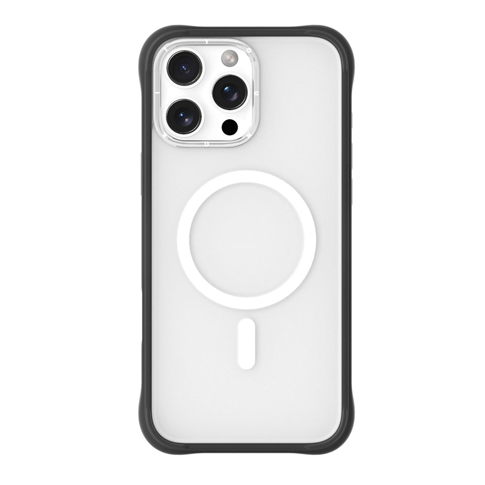 Apple iPhone 15 Pro Max Kılıf M-safe Şarj Özellikli Airbagli Youngkit Dynamic 2 Serisi Kapak Siyah