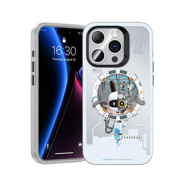 Apple iPhone 15 Pro Max Case M-Safe Charging Feature Benks Bunny Explore Cover White 