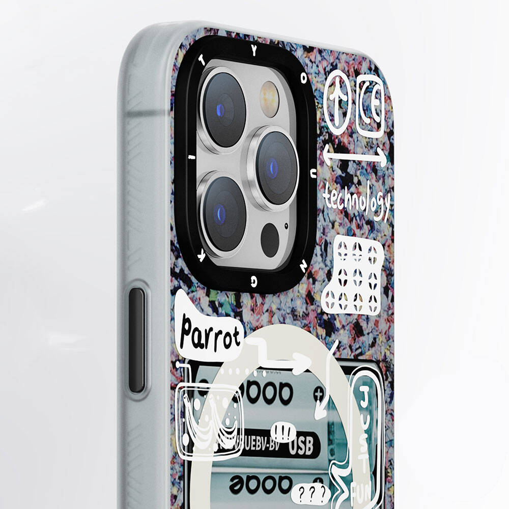 Apple iPhone 15 Pro Max Case M-safe Charging Feature Youngkit Dark Matter Series Cover Turquoise 