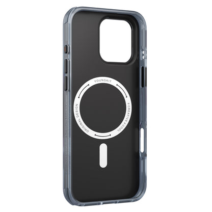 Apple iPhone 15 Pro Max Kılıf M-safe Şarj Özellikli Youngkit Love Serisi Kapak Mor