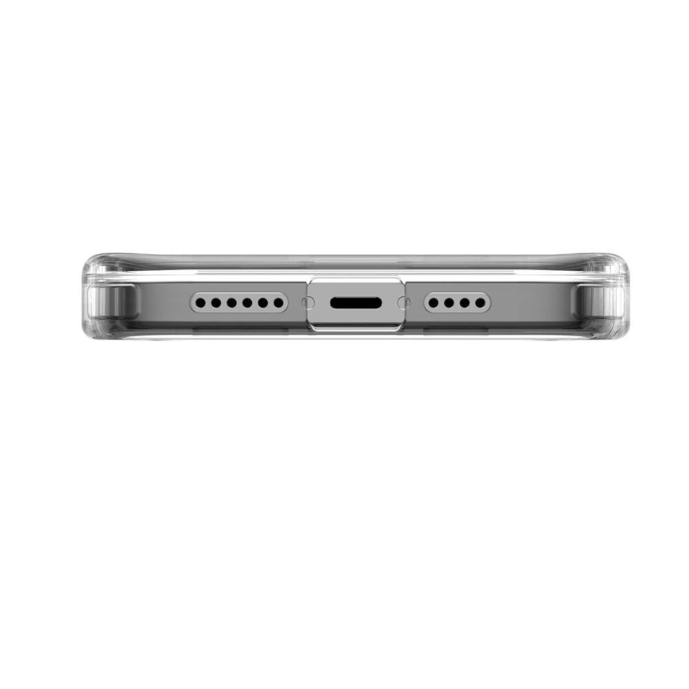 Apple iPhone 15 Pro Max Kılıf M-safe Şarj Özellikli Yüzük Standlı Lisanslı Switcheasy Magstand-M Kapak Renksiz