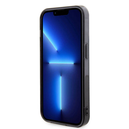 Apple iPhone 15 Pro Max Kılıf Mercedes Benz Orjinal Lisanslı M-safe Şarj Özellikli Çift Katmanlı Mini Yıldız Desenli Kapak Mavi