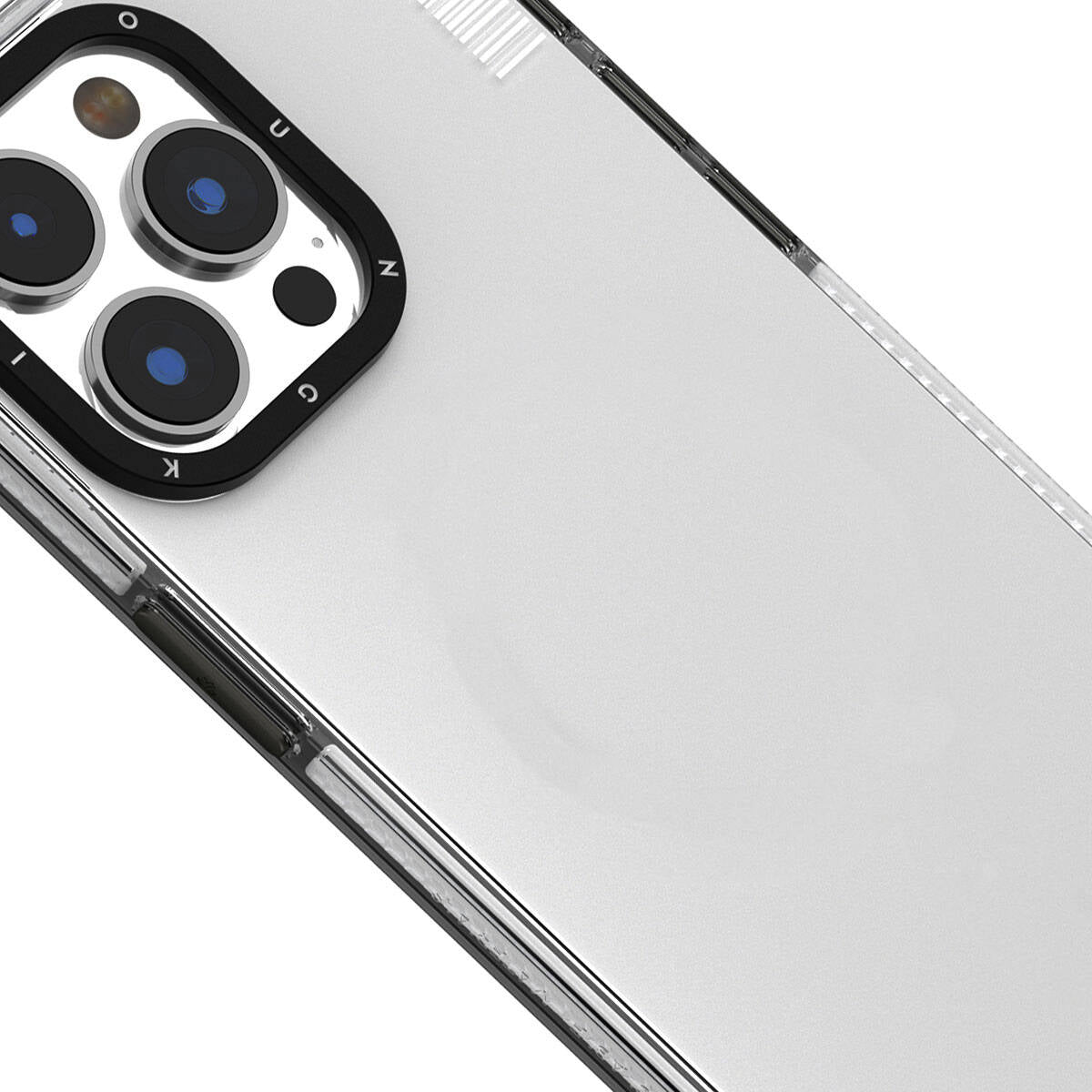 Apple iPhone 15 Pro Max Case Smooth Flat Back Surface YoungKit Crystal Color Series Cover Colorless 
