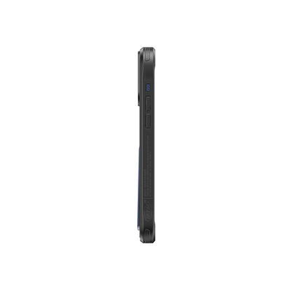 Apple iPhone 15 Pro Max Kılıf SkinArma Standlı Deri Görünümlü Slate Kapak Mavi