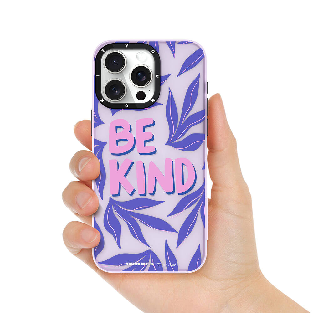 Apple iPhone 15 Pro Max Case Tara Reed Design Youngkit Tiger Rhyme Cover Purple 