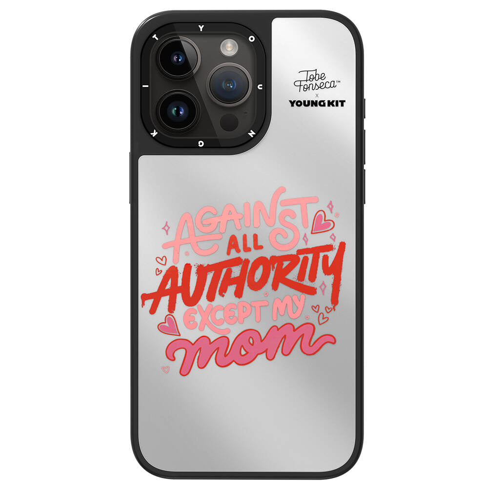 Apple iPhone 15 Pro Max Case Tobias Fonseca Design Youngkit Mirror Cover Red 