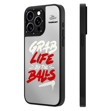 Apple iPhone 15 Pro Max Case Tobias Fonseca Design Youngkit Mirror Cover Pink 