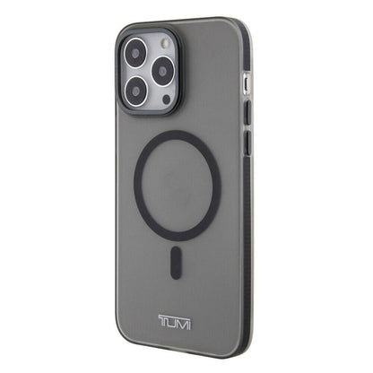 Apple iPhone 15 Pro Max Kılıf TUMI Orjinal Lisanslı M-safe Şarj Özellikli Buzlu Mat Kapak Olive