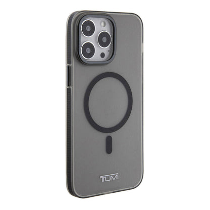 Apple iPhone 15 Pro Max Kılıf TUMI Orjinal Lisanslı M-safe Şarj Özellikli Buzlu Mat Kapak Olive