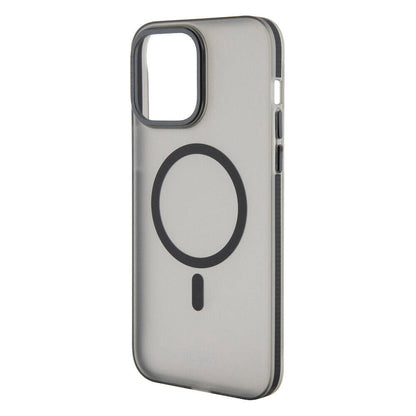 Apple iPhone 15 Pro Max Kılıf TUMI Orjinal Lisanslı M-safe Şarj Özellikli Buzlu Mat Kapak Mor