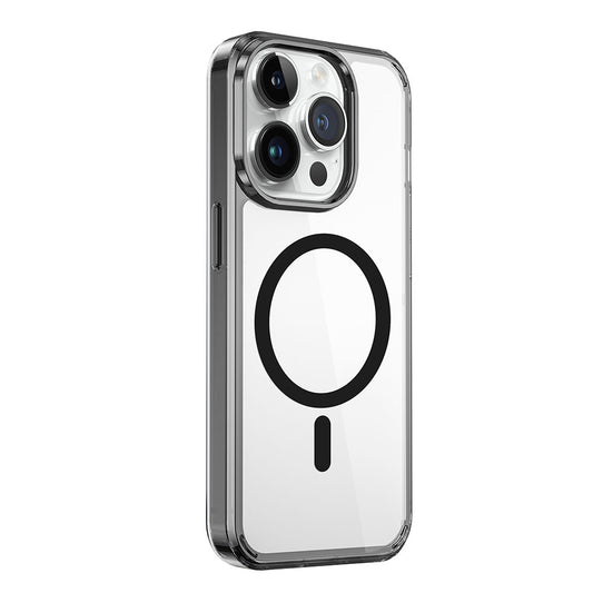 Apple iPhone 15 Pro Max Case Wiwu MCC-101 Magnetic Crystal Hard PC Cover Black 