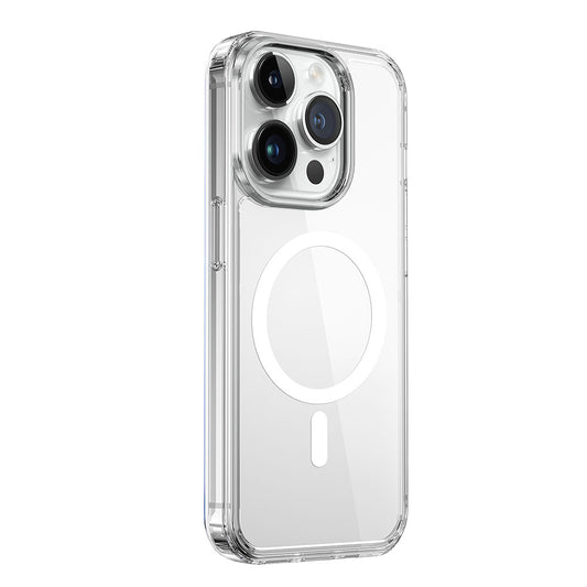Apple iPhone 15 Pro Max Case Wiwu MCC-101 Magnetic Crystal Hard PC Cover Colorless 