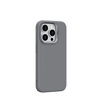 Apple iPhone 15 Pro Max Case Wiwu SP-019 Vegan Leather Cover with M-safe Charging Feature Black 