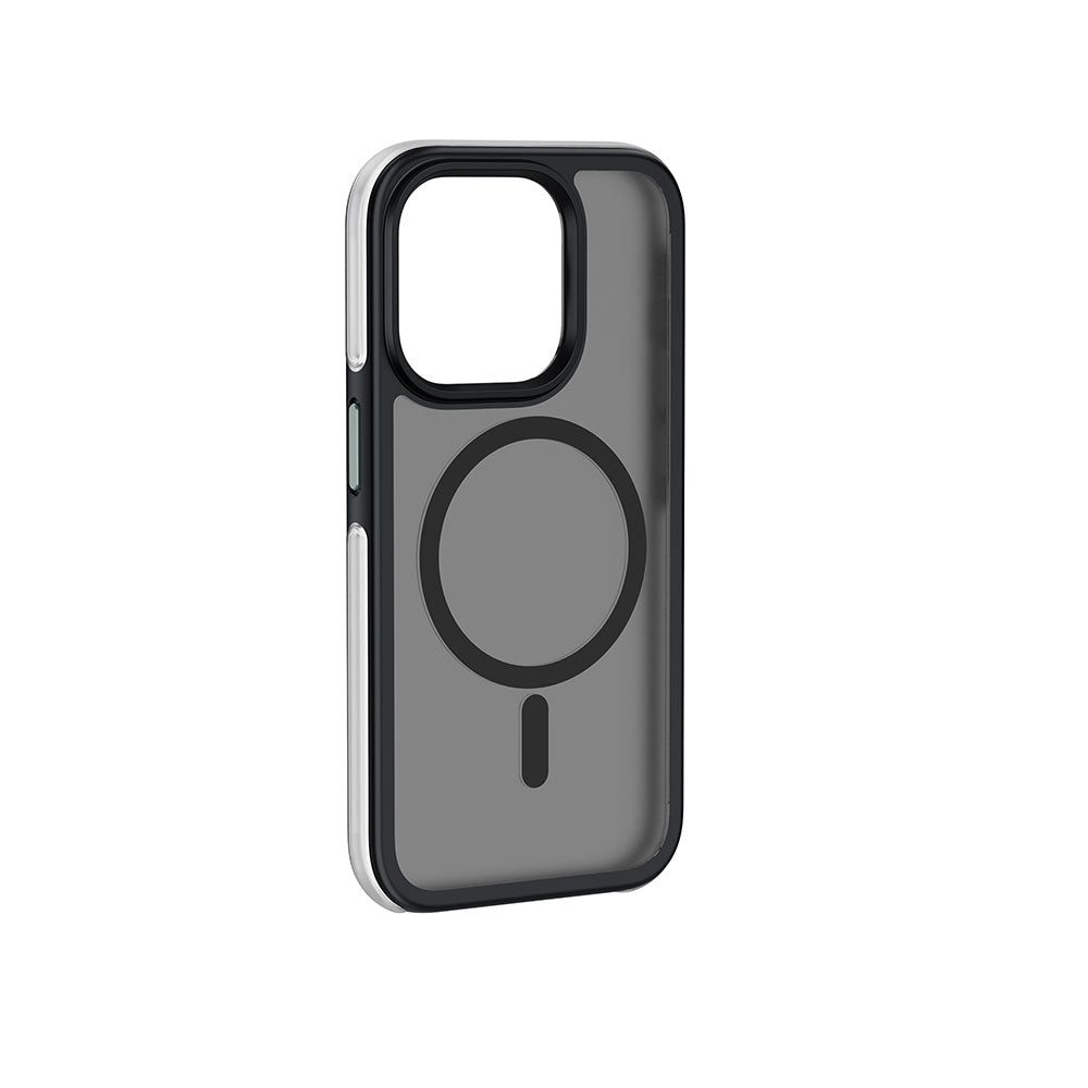 Apple iPhone 15 Pro Max Case Wiwu ZKK-012 M-safe Charging Feature Air Cushion Cover Black 