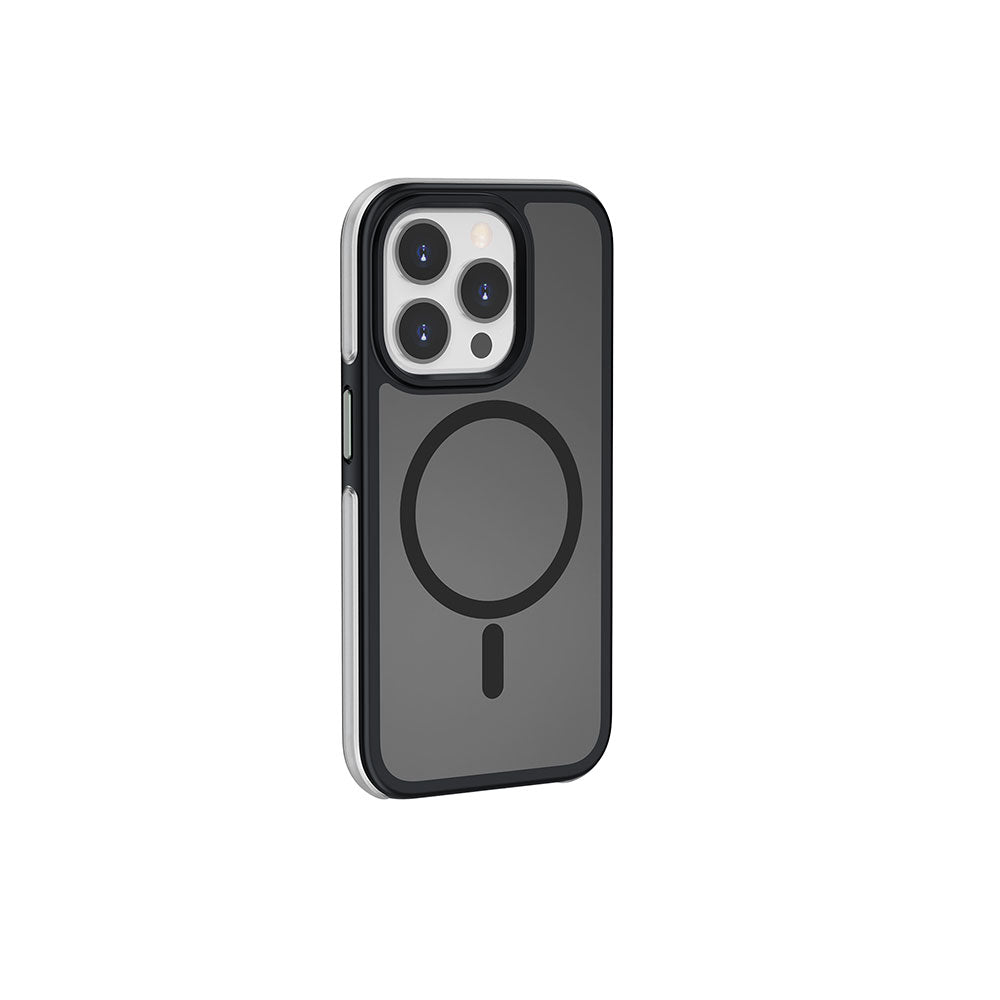 Apple iPhone 15 Pro Max Case Wiwu ZKK-012 M-safe Charging Feature Air Cushion Cover Black 