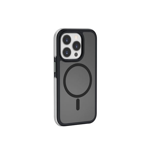 Apple iPhone 15 Pro Max Case Wiwu ZKK-012 M-safe Charging Feature Air Cushion Cover Black 