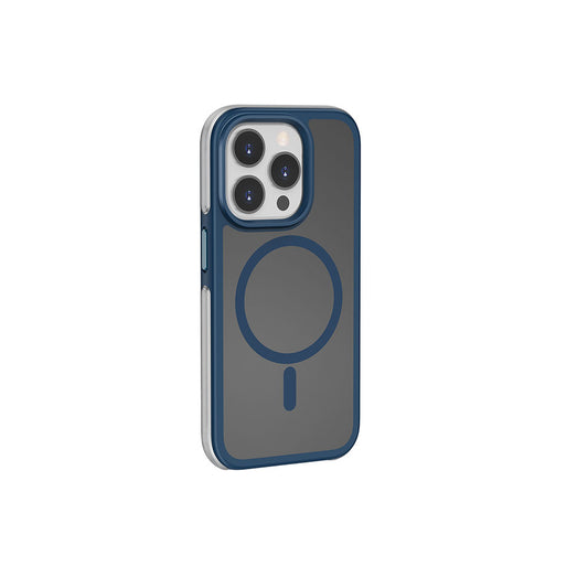 Apple iPhone 15 Pro Max Case Wiwu ZKK-012 M-safe Charging Air Cushion Cover Blue 