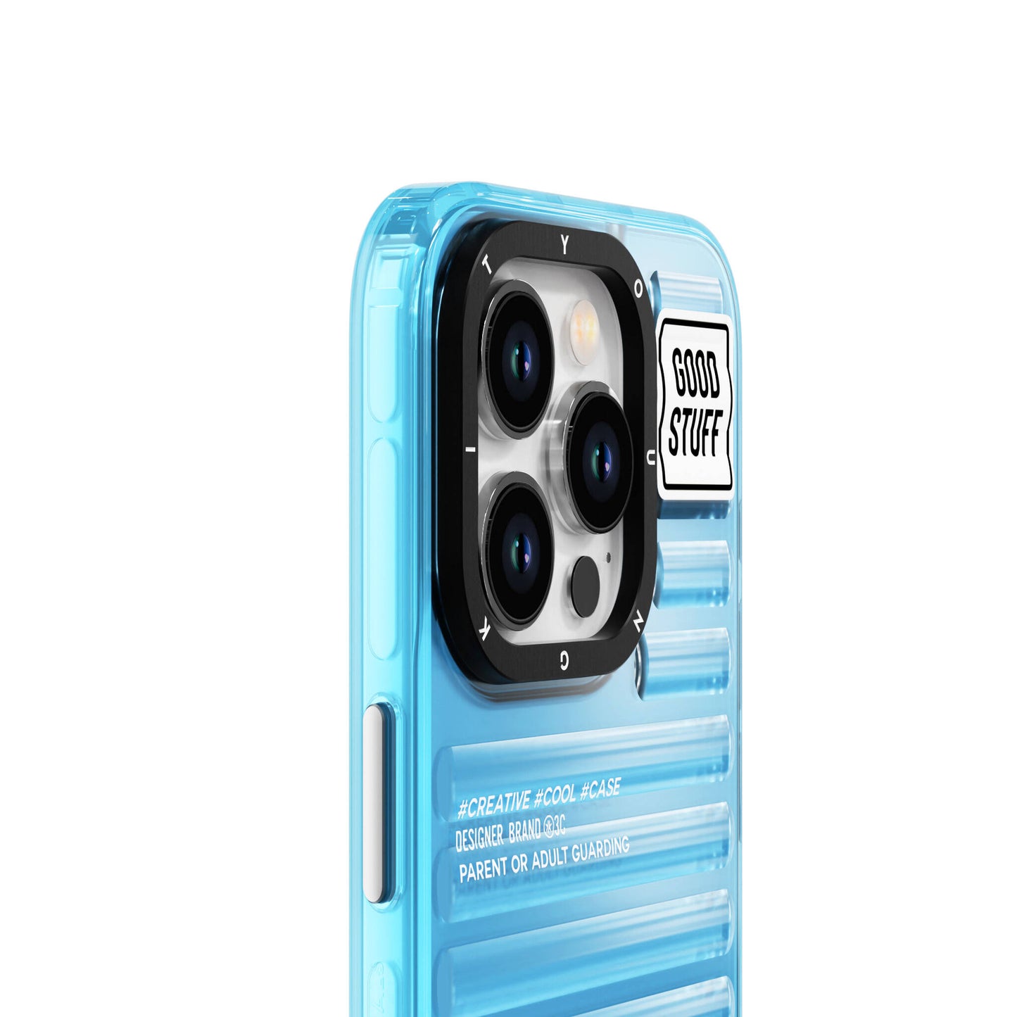 Apple iPhone 15 Pro Max Case YoungKit Luggage FireFly Series Cover Sierra Blue 