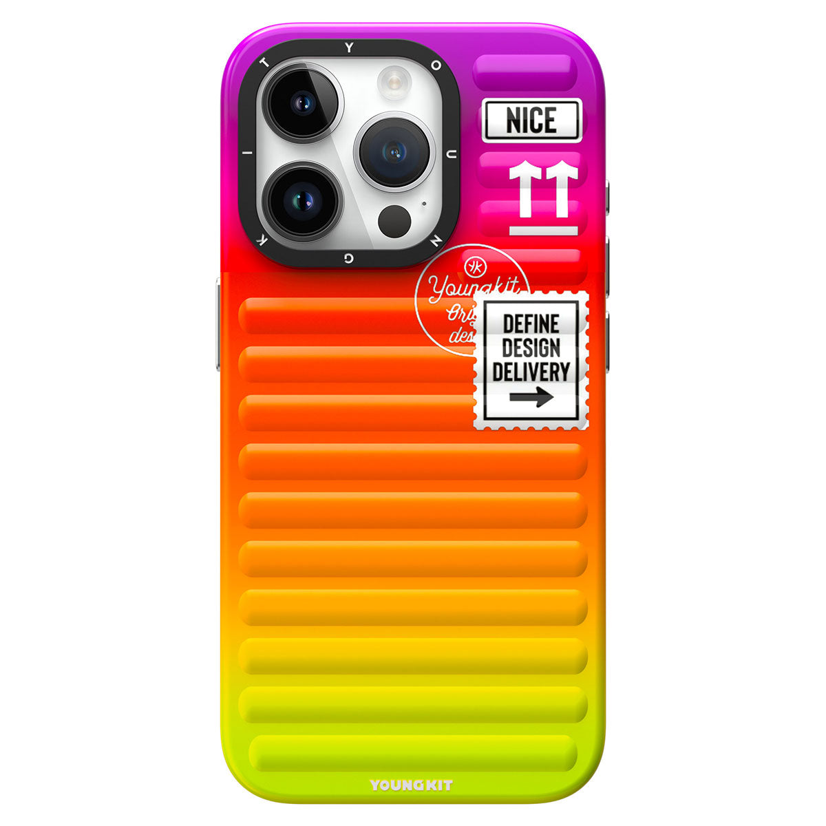 Apple iPhone 15 Pro Max Case YoungKit The Secret Color Series Cover Purple 
